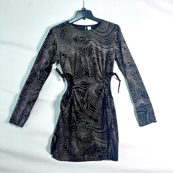 *** 💲BOGO💲*** Glitter open sides mini dress - Picture 1 of 5